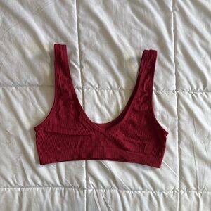 TARGET Ribbed Red Bralette